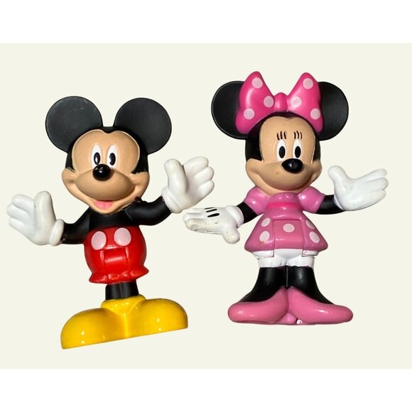 Disney 2013 Mattel Mickey Mouse Figure Collectible Toy 3" PVC Classic Design - Picture 2 of 14